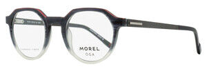 Morel Oga Kalmar Eyeglasses 10219O NG06 Matte Gray/Red 49mm